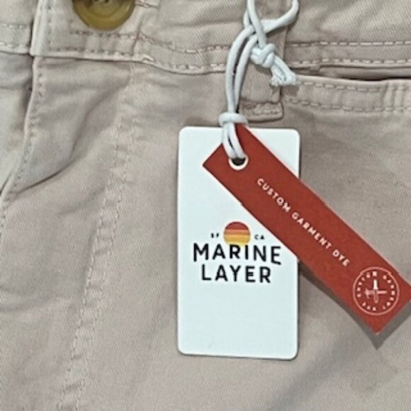 NEW Marine Layer Peach Whip Jeans Women’s Pants Sz 14 Cropped High Waist NWT - Picture 6 of 10